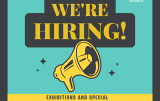 Exhibitions and Special Projects Coordinator position