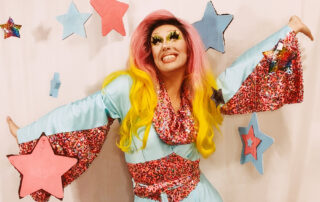 Drag Queen Missy Steak at Framingham Pride’s Pride Block Party