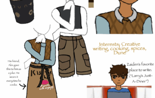 Character Design- Teens Art studios-Addie