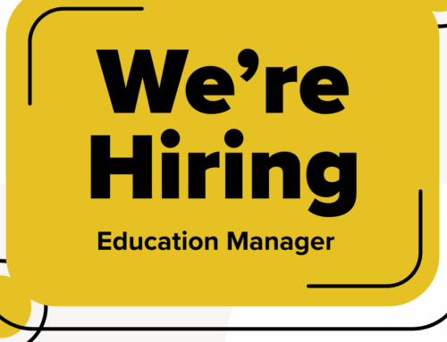 We’re Hiring: Education Manager