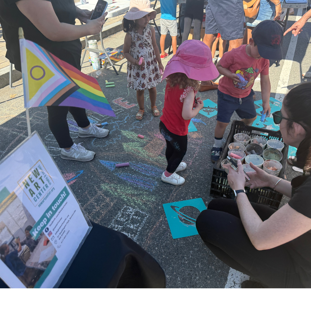 New Art Center at the Newtonville Village Day 2025